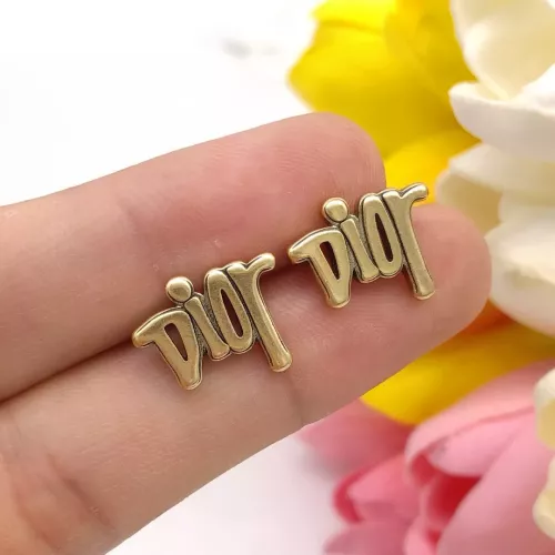 Replica Christian Dior Earrings For Women #1344748 $25.00 USD for Wholesale