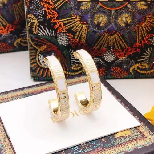 Replica Christian Dior Earrings For Women #1344772 $29.00 USD for Wholesale