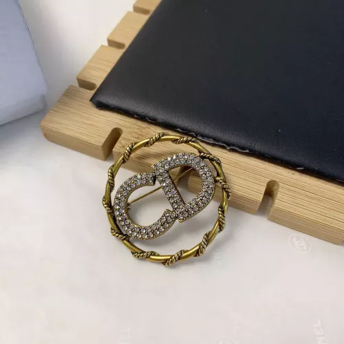 Christian Dior Brooches For Women #1344854 $23.00 USD, Wholesale Replica Christian Dior Brooches