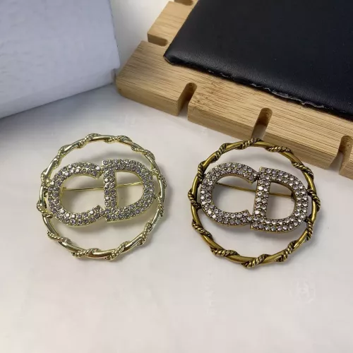 Replica Christian Dior Brooches For Women #1344854 $23.00 USD for Wholesale
