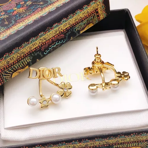 Replica Christian Dior Earrings For Women #1344870 $29.00 USD for Wholesale