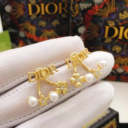 Replica Christian Dior Earrings For Women #1344870 $29.00 USD for Wholesale