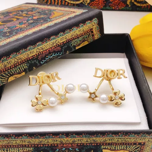 Replica Christian Dior Earrings For Women #1344870 $29.00 USD for Wholesale