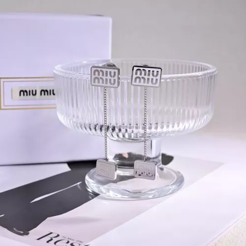Replica MIU MIU Earrings For Women #1344871 $29.00 USD for Wholesale