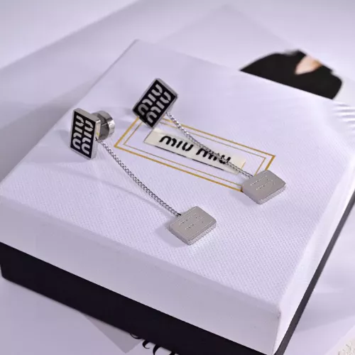 Replica MIU MIU Earrings For Women #1344872 $29.00 USD for Wholesale