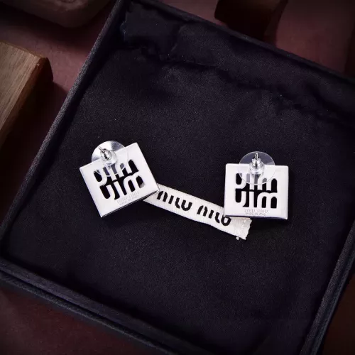 Replica MIU MIU Earrings For Women #1344874 $25.00 USD for Wholesale