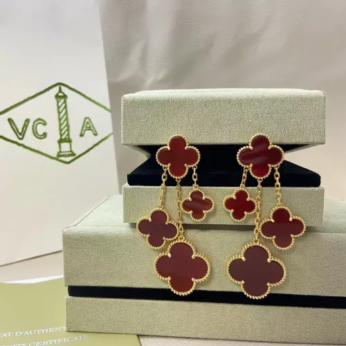 Van Cleef &amp; Arpels Earrings For Women #1344908 $42.00 USD, Wholesale Replica Van Cleef &amp; Arpels Earrings