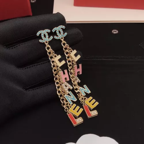 Replica Chanel Earrings For Women #1344943 $34.00 USD for Wholesale