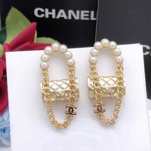 Replica Chanel Earrings For Women #1344963 $27.00 USD for Wholesale