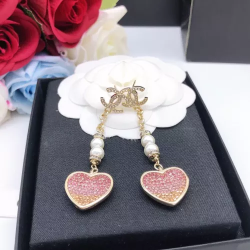Replica Chanel Earrings For Women #1344964 $32.00 USD for Wholesale