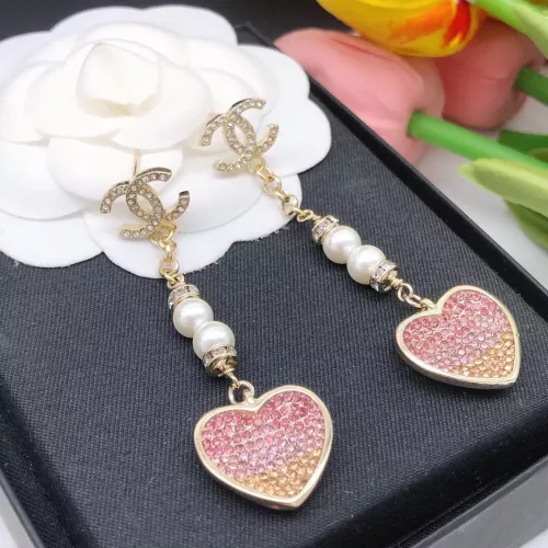 Replica Chanel Earrings For Women #1344964 $32.00 USD for Wholesale