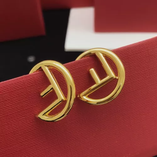 Replica Fendi Earrings For Women #1344968 $27.00 USD for Wholesale