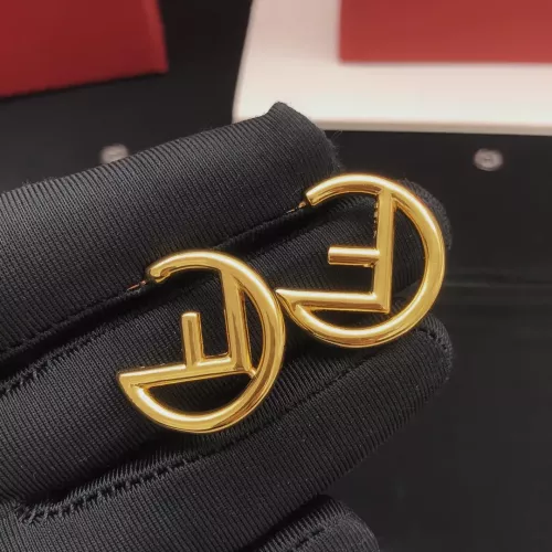 Replica Fendi Earrings For Women #1344968 $27.00 USD for Wholesale