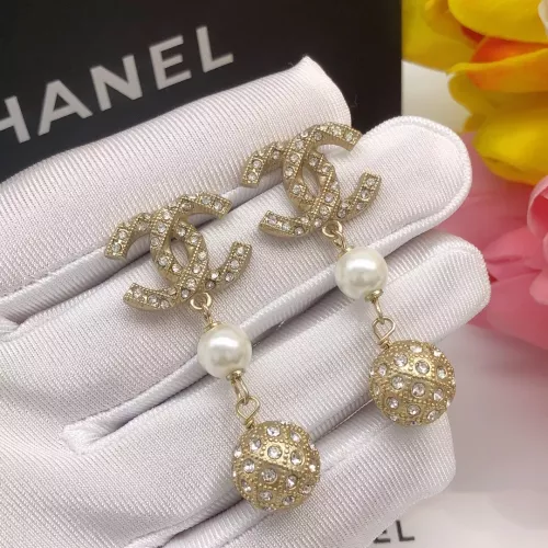 Replica Chanel Earrings For Women #1344975 $29.00 USD for Wholesale