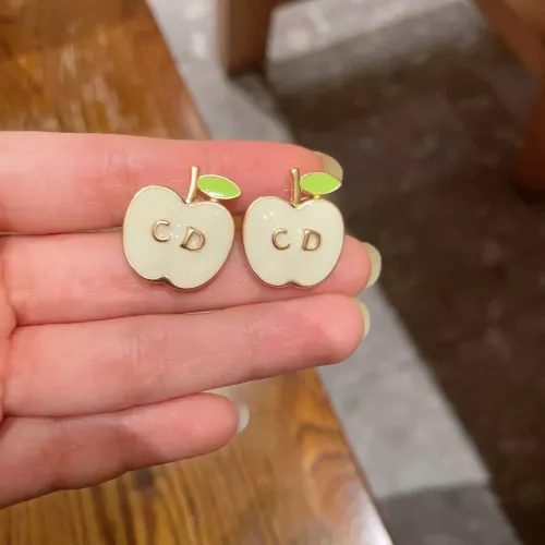 Replica Christian Dior Earrings For Women #1345027 $32.00 USD for Wholesale