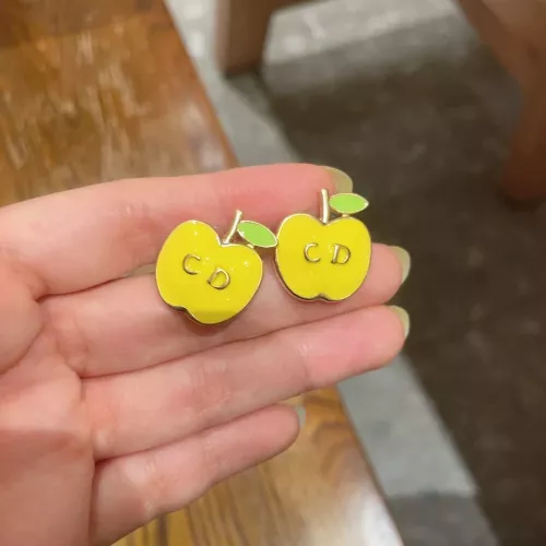 Replica Christian Dior Earrings For Women #1345028 $32.00 USD for Wholesale