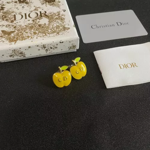 Replica Christian Dior Earrings For Women #1345028 $32.00 USD for Wholesale
