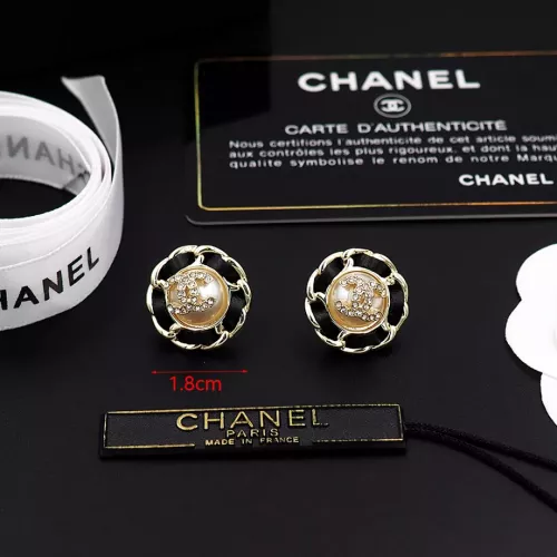 Replica Chanel Earrings For Women #1345059 $25.00 USD for Wholesale