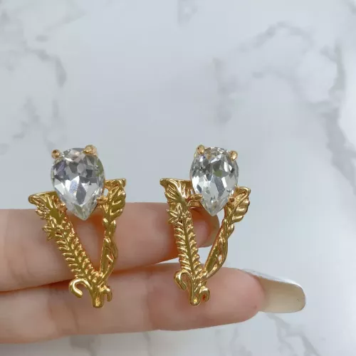 Replica Versace Earrings For Women #1345065 $32.00 USD for Wholesale