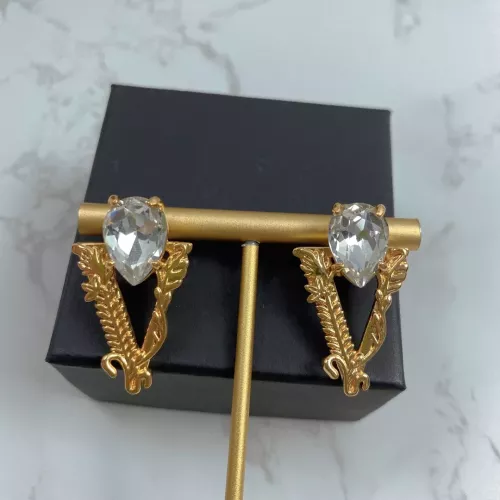 Replica Versace Earrings For Women #1345065 $32.00 USD for Wholesale