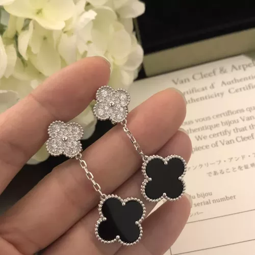 Van Cleef &amp; Arpels Earrings For Women #1345121 $34.00 USD, Wholesale Replica Van Cleef &amp; Arpels Earrings