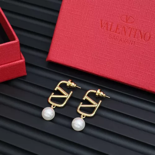 Replica Valentino Earrings For Women #1345159 $25.00 USD for Wholesale