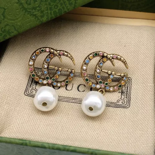 Replica Gucci Earrings For Women #1345166 $29.00 USD for Wholesale