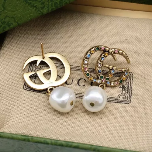 Replica Gucci Earrings For Women #1345166 $29.00 USD for Wholesale