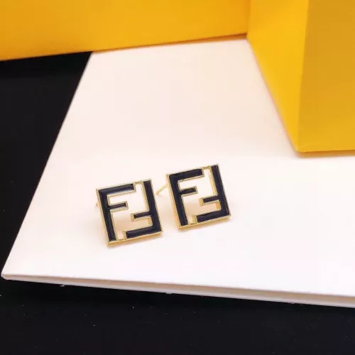 Fendi Earrings For Women #1345201 $27.00 USD, Wholesale Replica Fendi Earrings