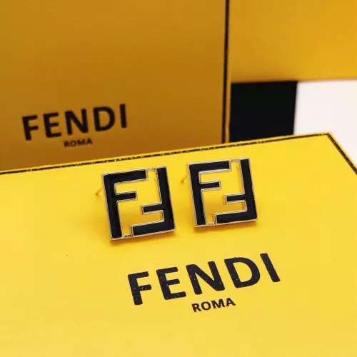 Replica Fendi Earrings For Women #1345201 $27.00 USD for Wholesale