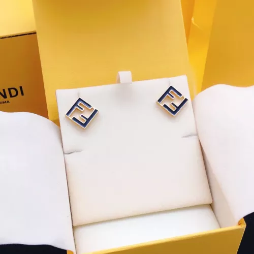 Replica Fendi Earrings For Women #1345201 $27.00 USD for Wholesale