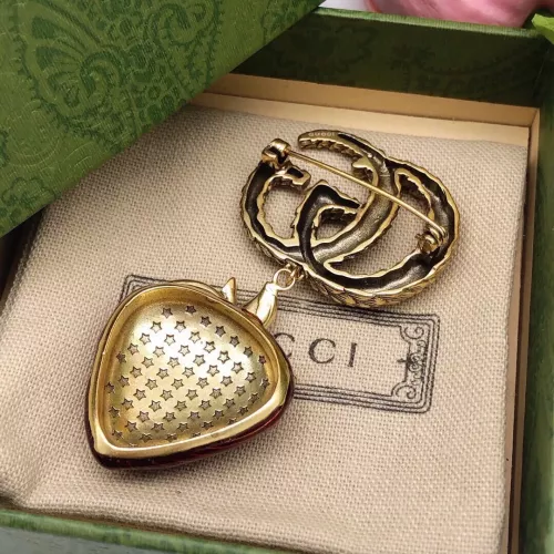 Replica Gucci Brooches For Women #1345223 $32.00 USD for Wholesale