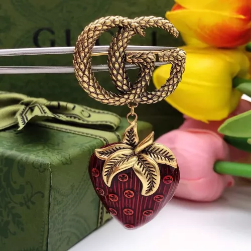 Replica Gucci Brooches For Women #1345223 $32.00 USD for Wholesale