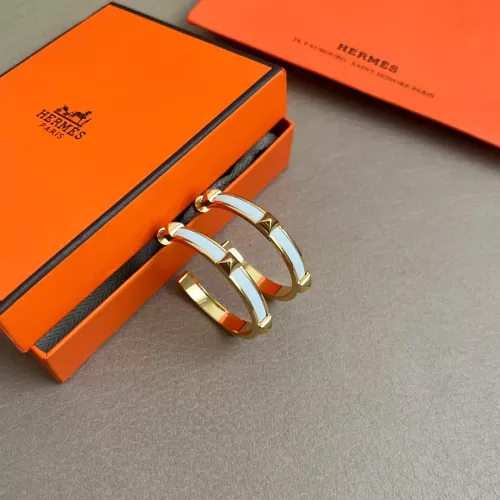 Replica Hermes Earrings For Women #1345233 $42.00 USD for Wholesale