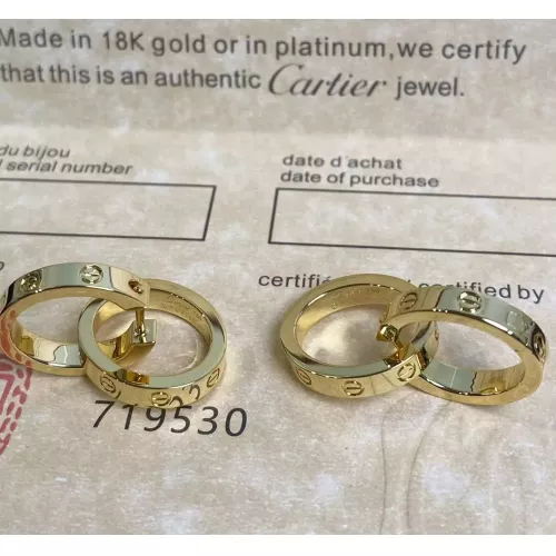 Cartier Earrings For Women #1345265 $64.00 USD, Wholesale Replica Cartier Earrings