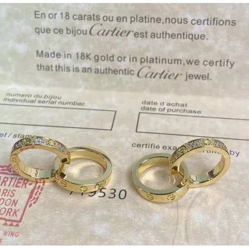 Cartier Earrings For Women #1345266 $64.00 USD, Wholesale Replica Cartier Earrings