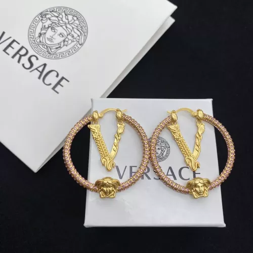 Replica Versace Earrings For Women #1345513 $29.00 USD for Wholesale
