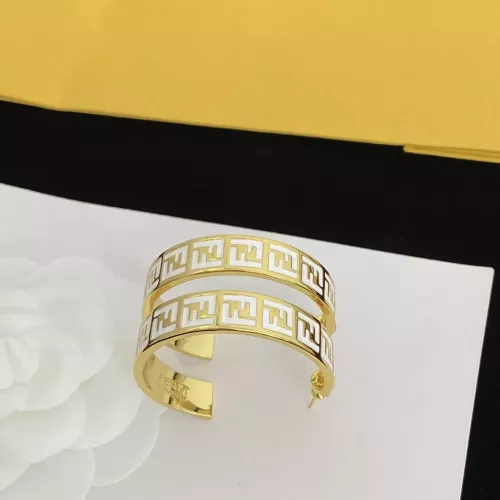 Fendi Earrings For Women #1345636 $25.00 USD, Wholesale Replica Fendi Earrings
