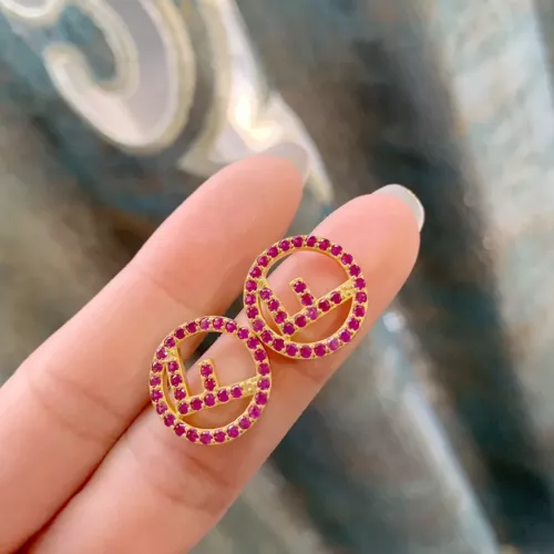 Fendi Earrings For Women #1345646 $23.00 USD, Wholesale Replica Fendi Earrings