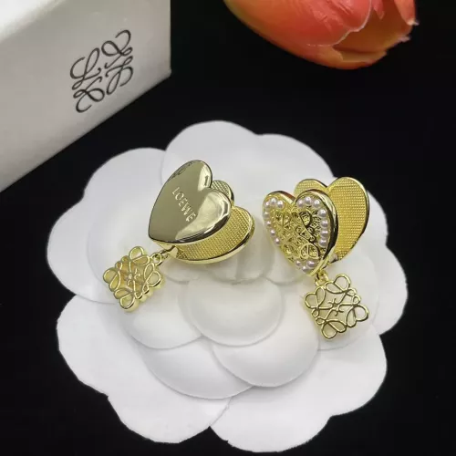 Replica LOEWE Earrings For Women #1345651 $25.00 USD for Wholesale