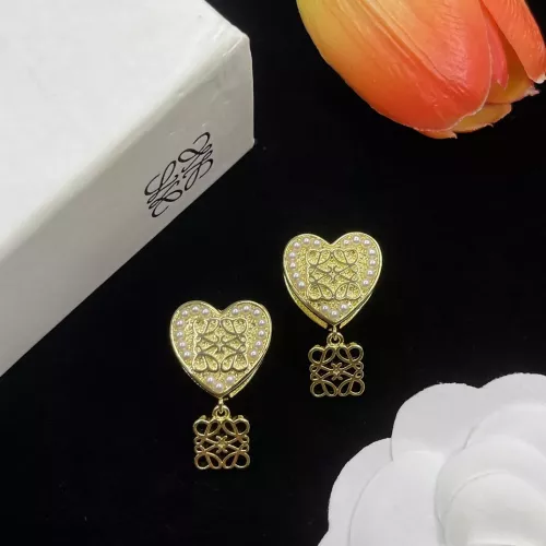 Replica LOEWE Earrings For Women #1345651 $25.00 USD for Wholesale