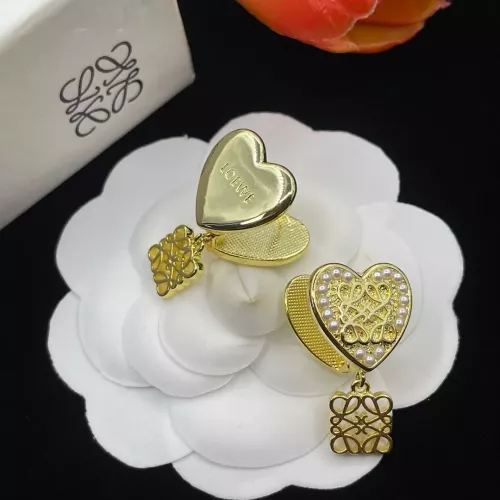 Replica LOEWE Earrings For Women #1345651 $25.00 USD for Wholesale
