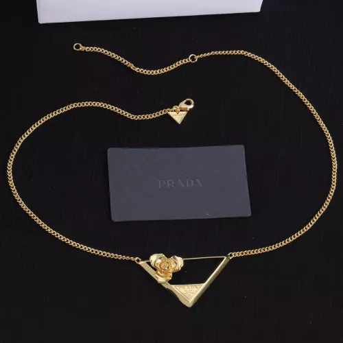 Prada Necklaces #1345666 $25.00 USD, Wholesale Replica Prada Necklaces