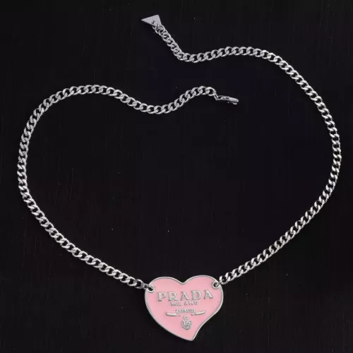 Prada Necklaces #1345671 $25.00 USD, Wholesale Replica Prada Necklaces