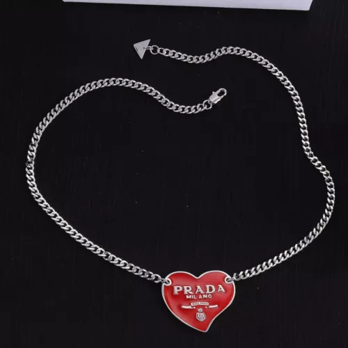 Prada Necklaces #1345672 $25.00 USD, Wholesale Replica Prada Necklaces