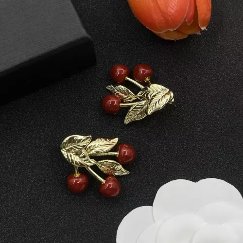Replica Yves Saint Laurent YSL Earrings For Women #1345685 $25.00 USD for Wholesale