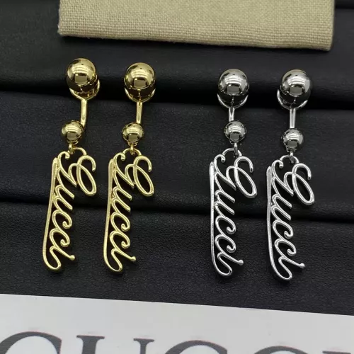 Replica Gucci Earrings For Women #1345697 $25.00 USD for Wholesale