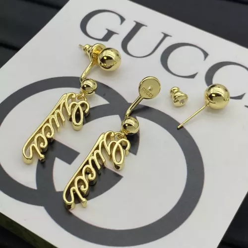 Replica Gucci Earrings For Women #1345697 $25.00 USD for Wholesale