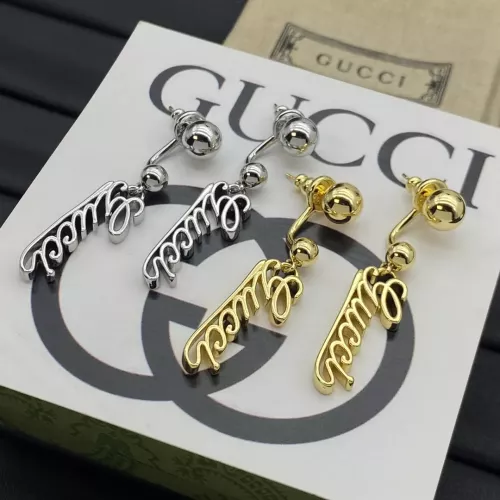 Replica Gucci Earrings For Women #1345697 $25.00 USD for Wholesale
