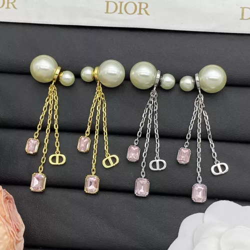 Replica Christian Dior Earrings For Women #1345718 $25.00 USD for Wholesale
